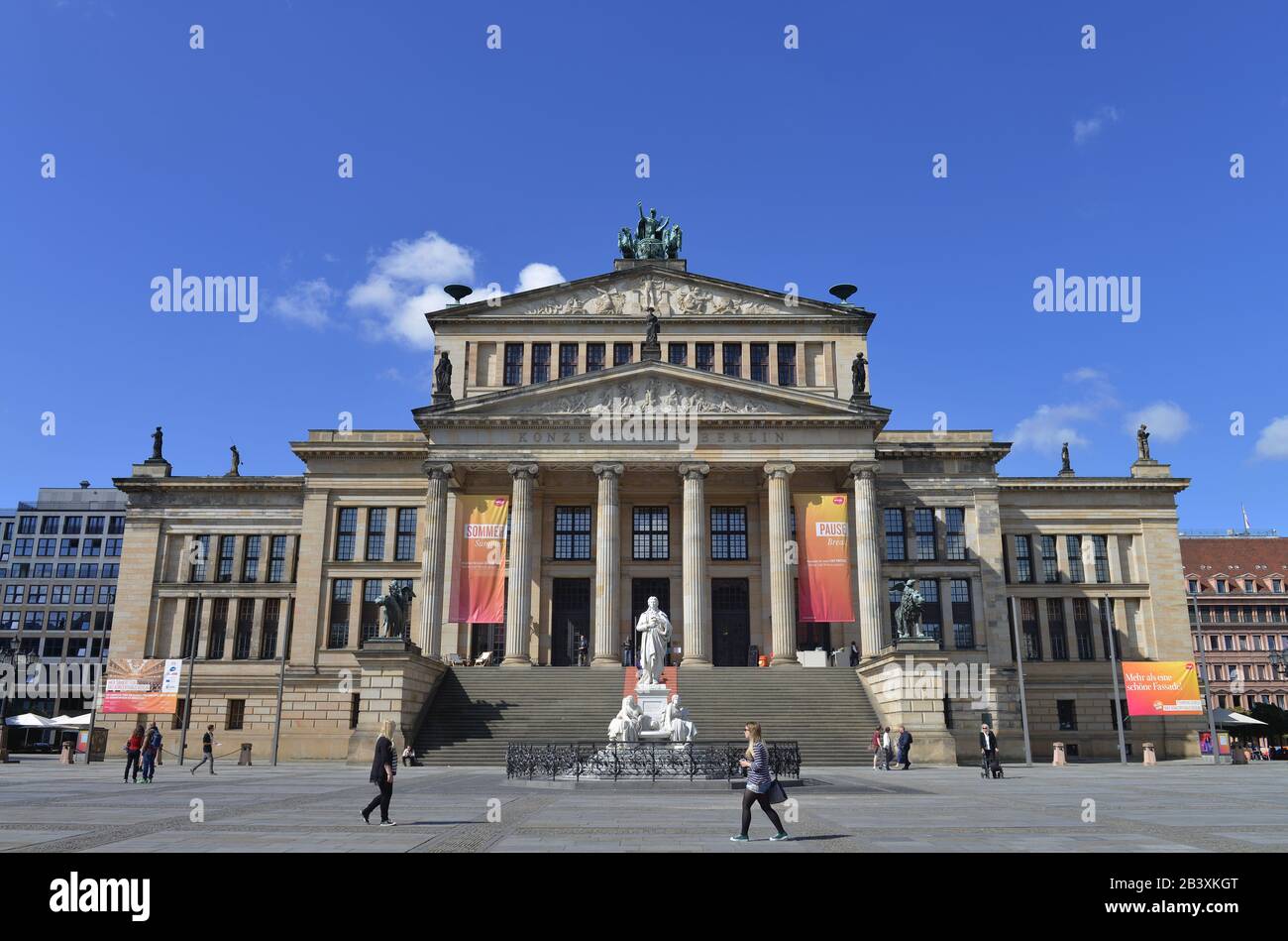 Schauspielhaus, Gendarmenmarkt, Mitte, Berlin, Deutschland Banque D'Images