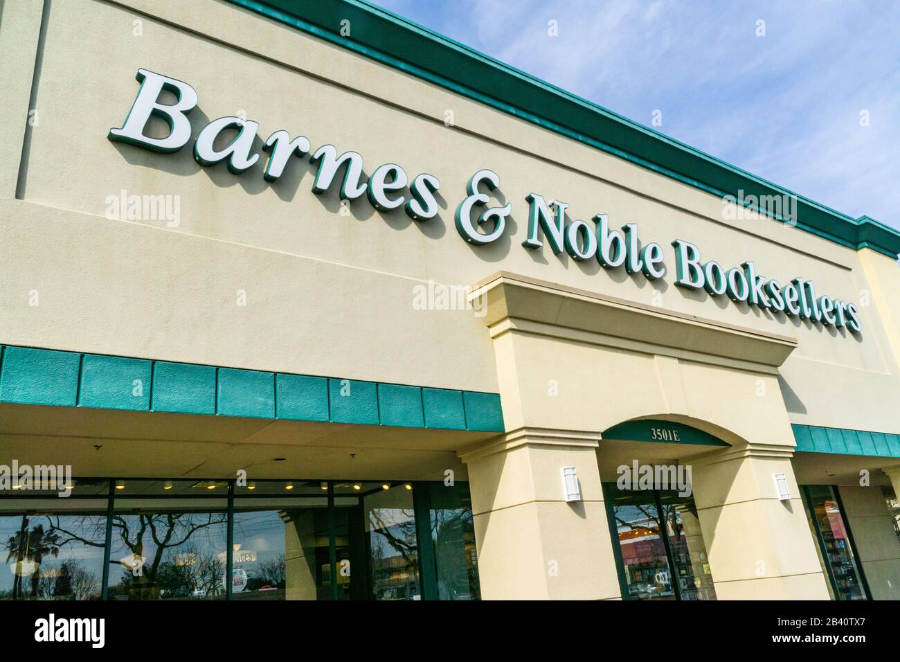 Un magasin Barnes and Noble à Modesto California USA Banque D'Images