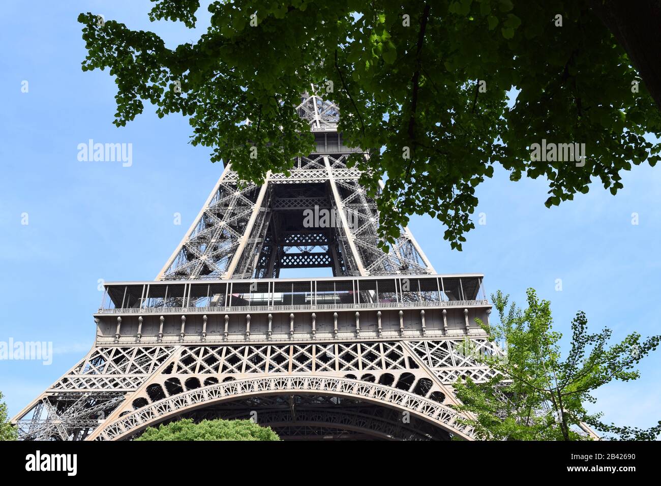 Escaliers de la tour eiffel Banque de photographies et d’images à haute