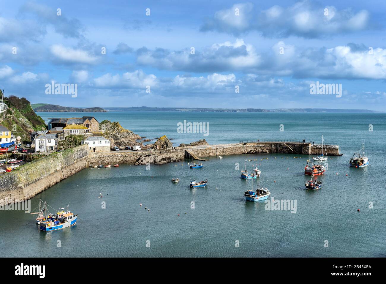 Mevagissey Cornwall Banque D'Images