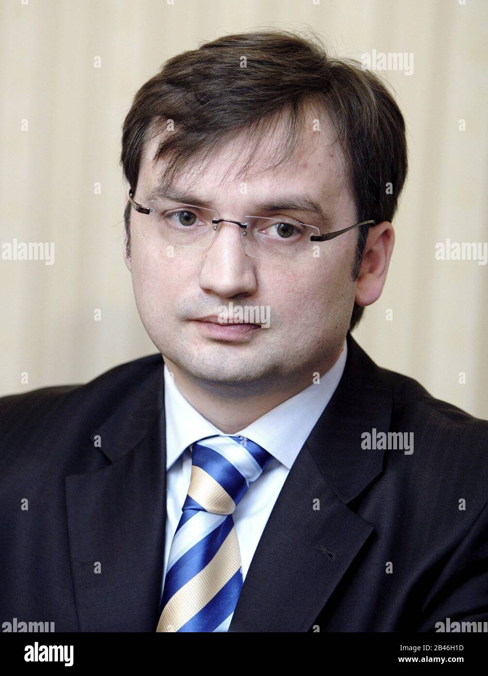 Zbigniew Ziobro - Ministre tentawiedliwosci W rzadzie Jaroslawa Kaczynskiego Banque D'Images