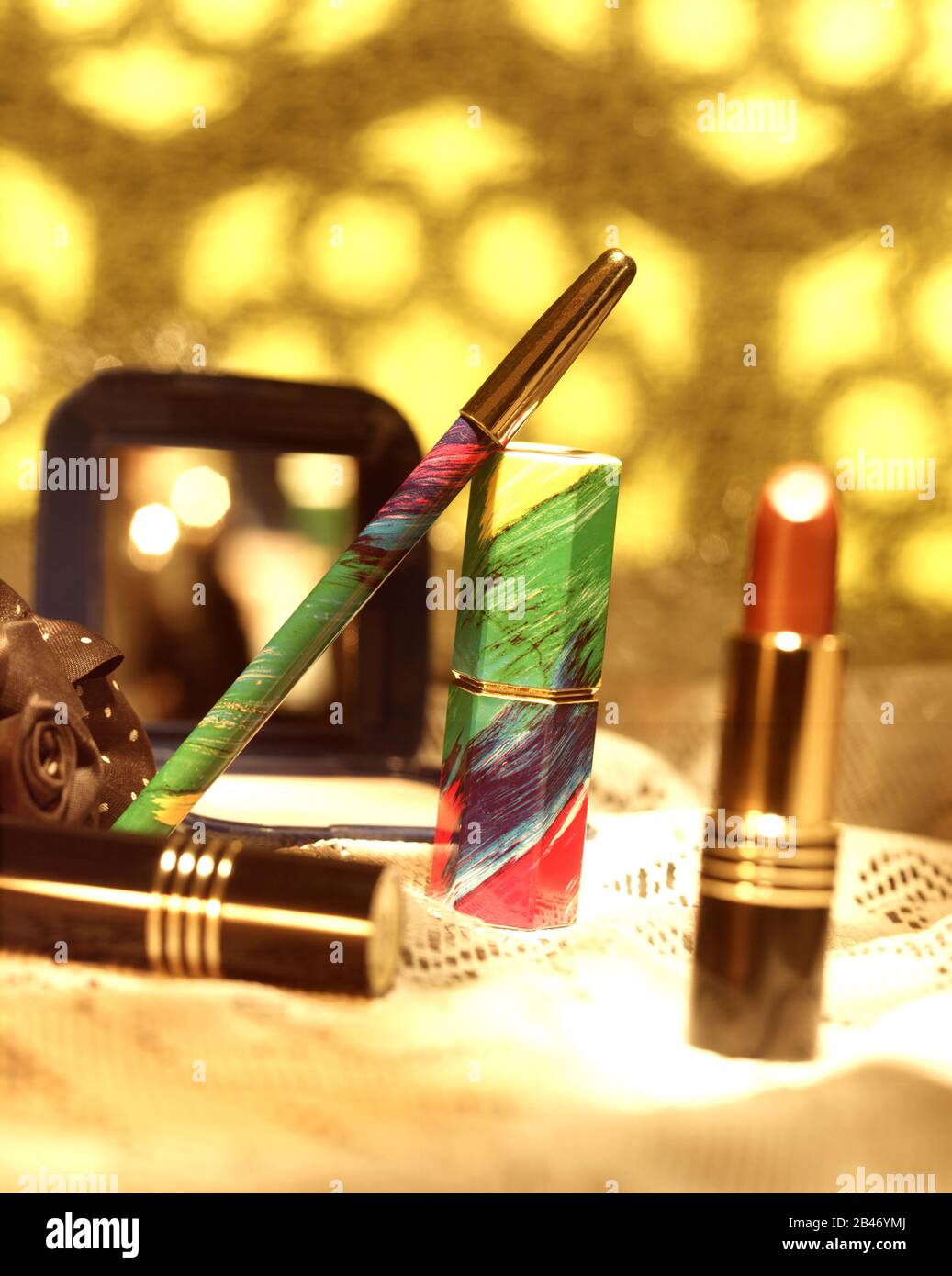 Produits de beauté Banque D'Images