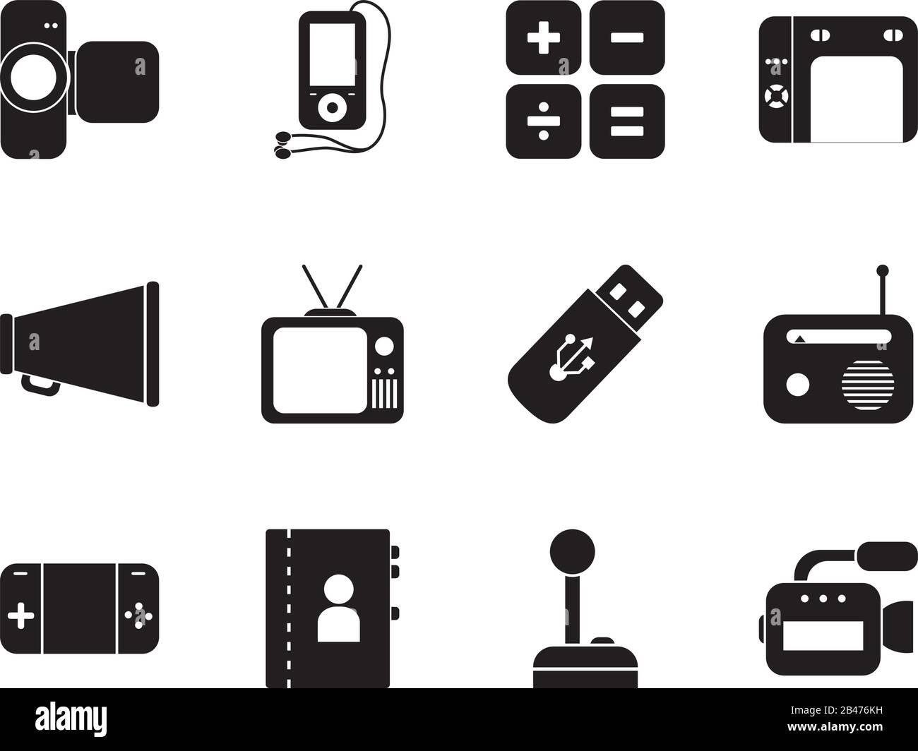 Style silhouette ensemble d'icônes design, technologie multimédia Internet communication numérique réseaux sociaux web et thème de périphérique illustration vectorielle Illustration de Vecteur Style silhouette ensemble d'icônes design, technologie multimédia Internet communication numérique réseaux sociaux web et thème de périphérique illustration vectorielle Illustration de Vecteur