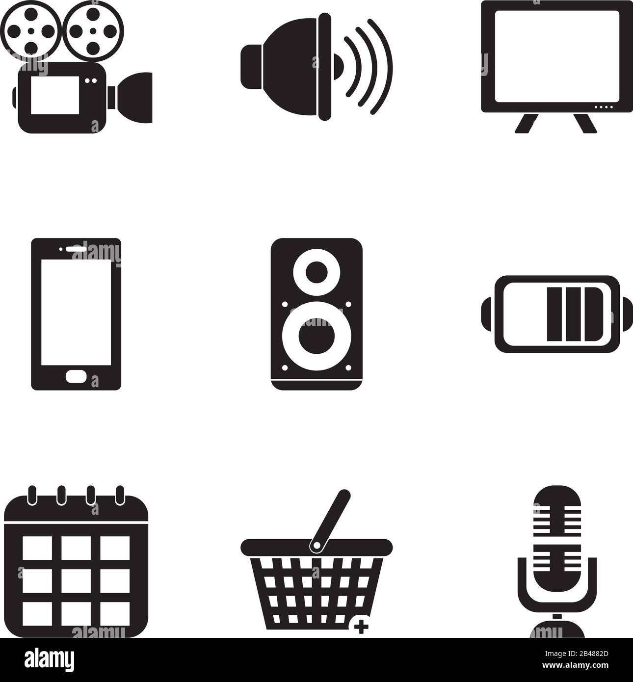 Style silhouette ensemble d'icônes design, technologie multimédia Internet communication numérique réseaux sociaux web et thème de périphérique illustration vectorielle Illustration de Vecteur Style silhouette ensemble d'icônes design, technologie multimédia Internet communication numérique réseaux sociaux web et thème de périphérique illustration vectorielle Illustration de Vecteur