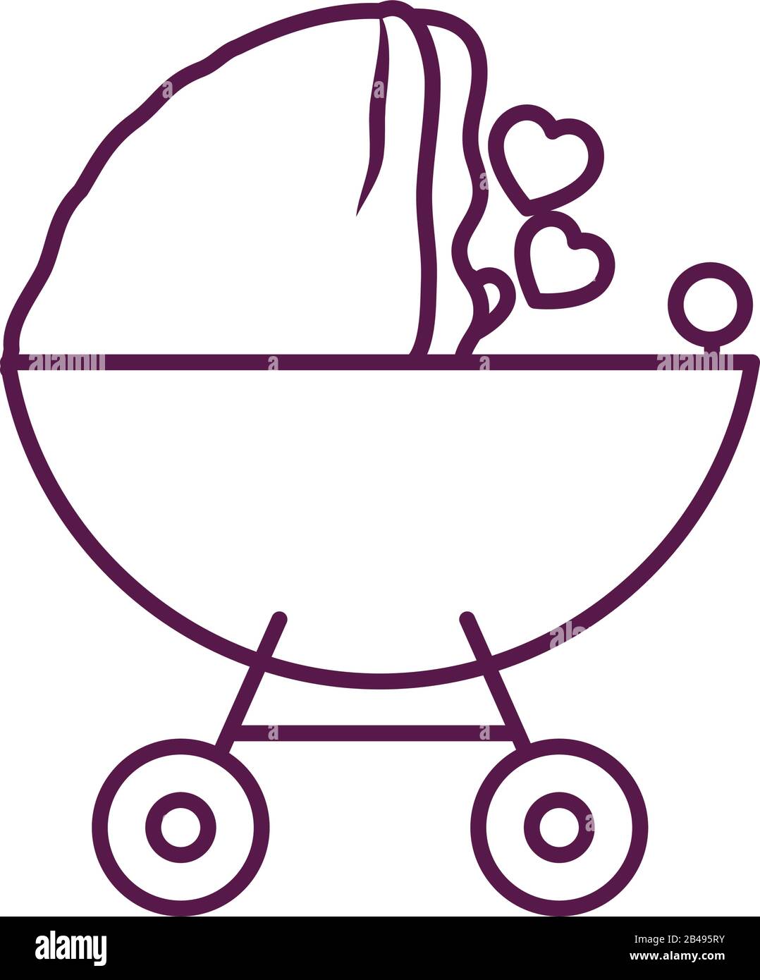 Motif Icone Style Poussette Pour Bebe Innocence Enfant Nouveau Ne Enfant Enfant Et Illustration Vectorielle Petit Theme Image Vectorielle Stock Alamy