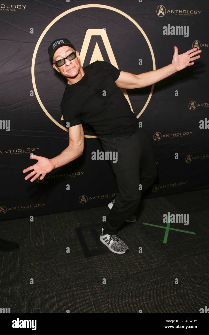 6 mars 2020, Sydney, Australie : Jean-CLAUDE VAN DAMME sur scène lors de sa tournée australienne au Wesley Conference Center Sydney à Sydney, Nouvelle-Galles du Sud, Australie. (Image Crédit: © Christopher Khoury/Australian Press Agency Via Zuma Wire) Banque D'Images