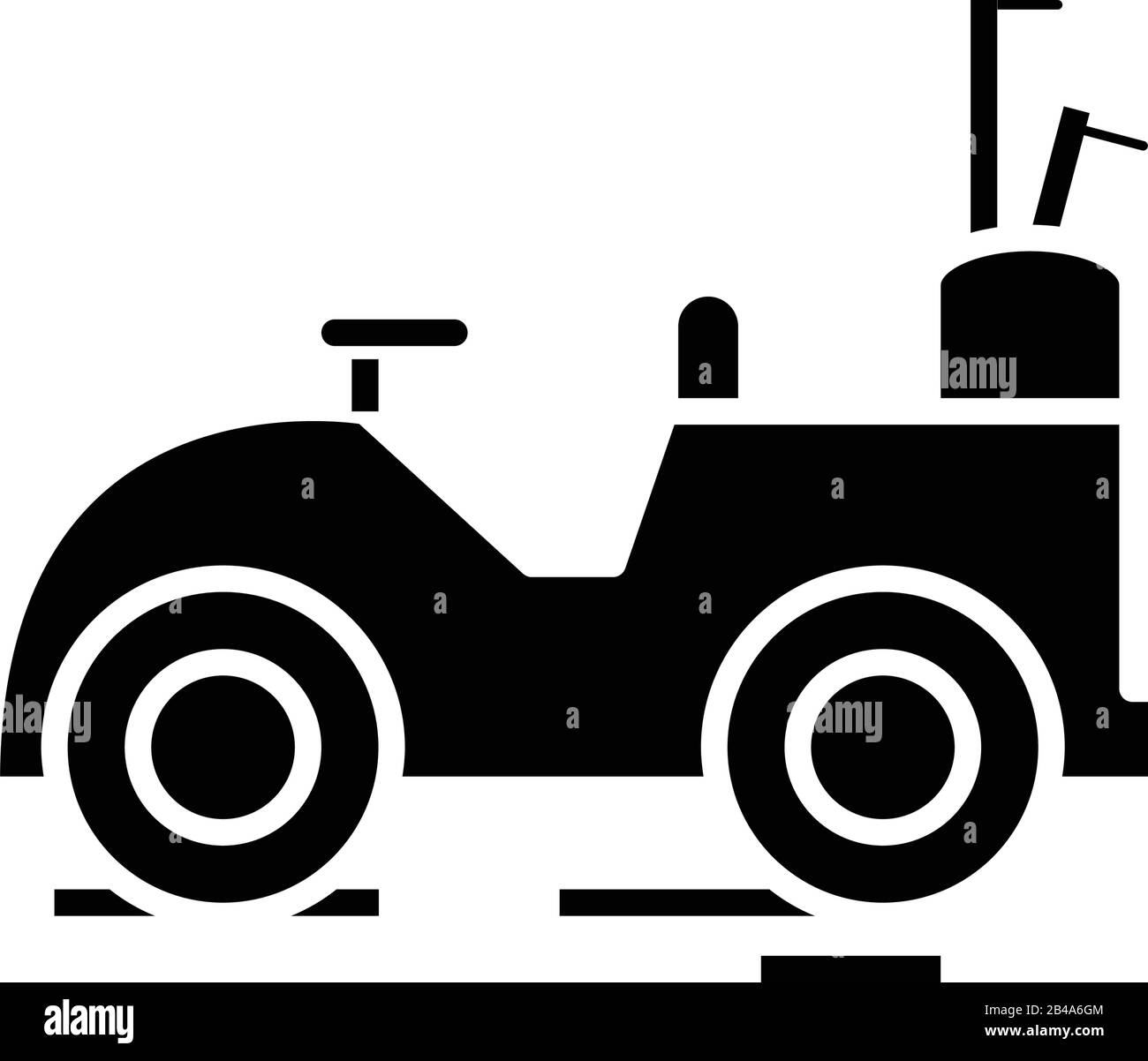 Icône noire spéciale voiture, illustration conceptuelle, symbole vectoriel plat, signe glyphe. Illustration de Vecteur