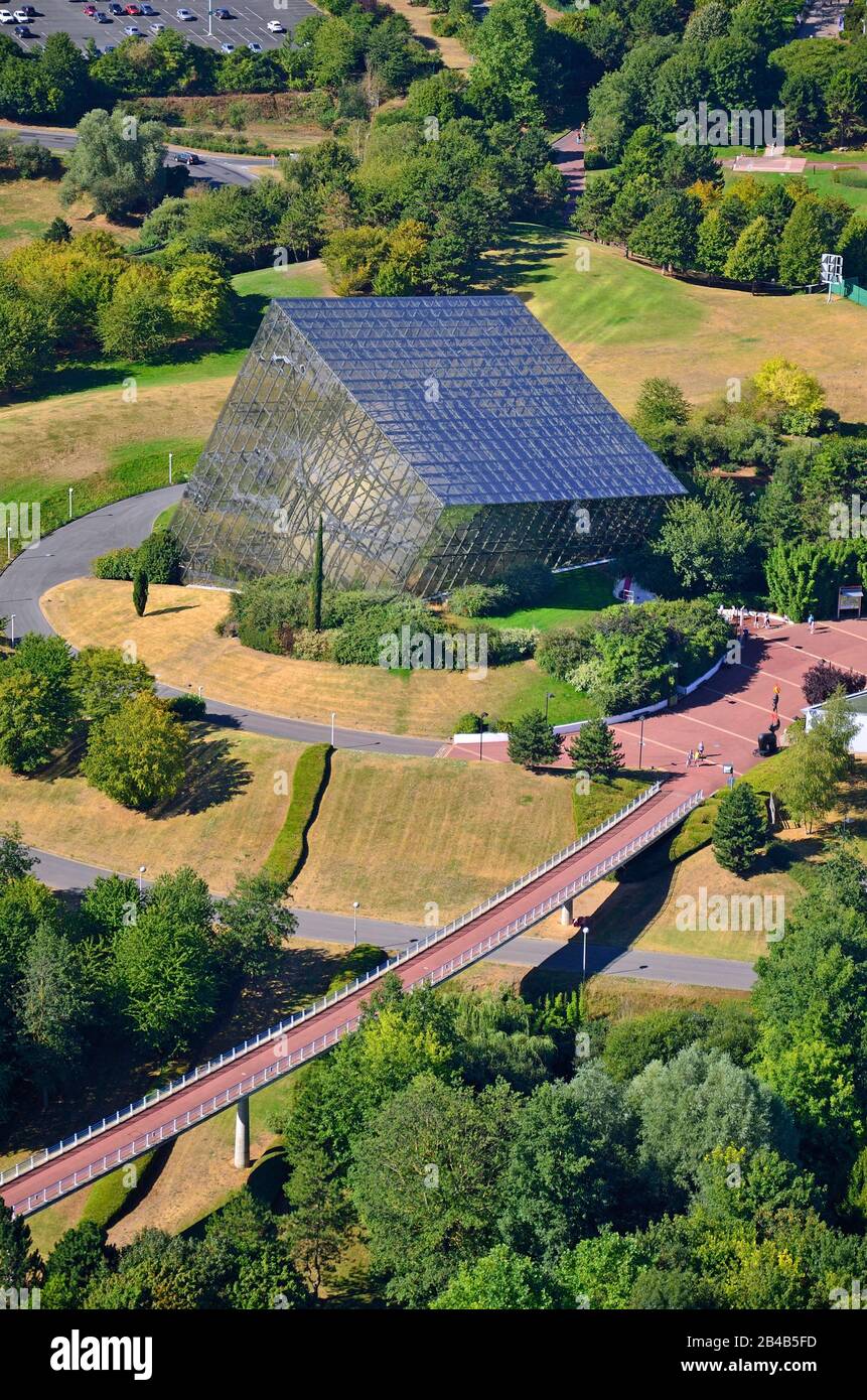 France, Vienne, Poitiers, Futuroscope,moi park par l'architecte Denis Laming Banque D'Images