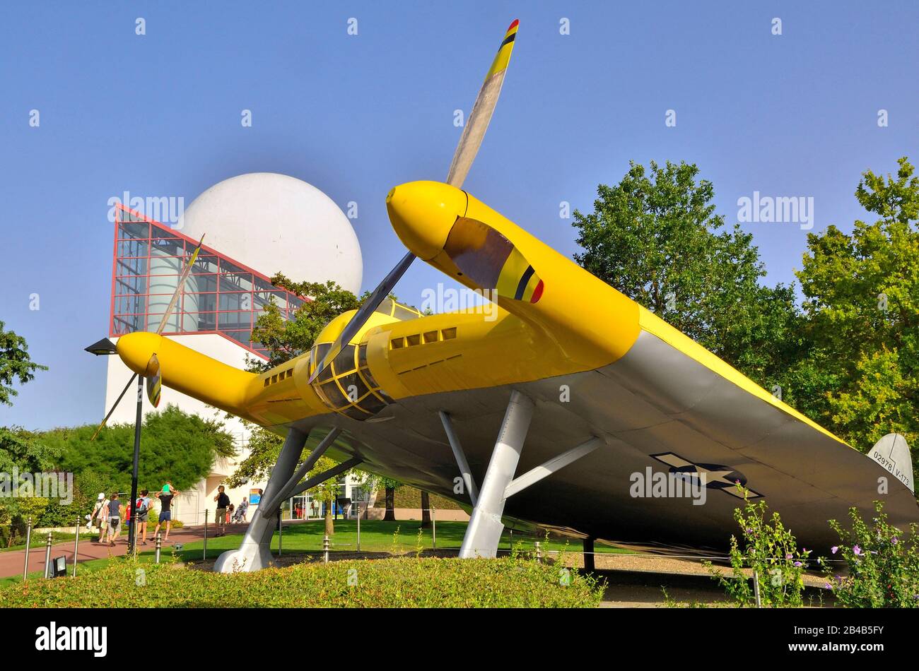 France, Vienne, Poitiers, Futuroscope,moi park par l'architecte Denis Laming Banque D'Images