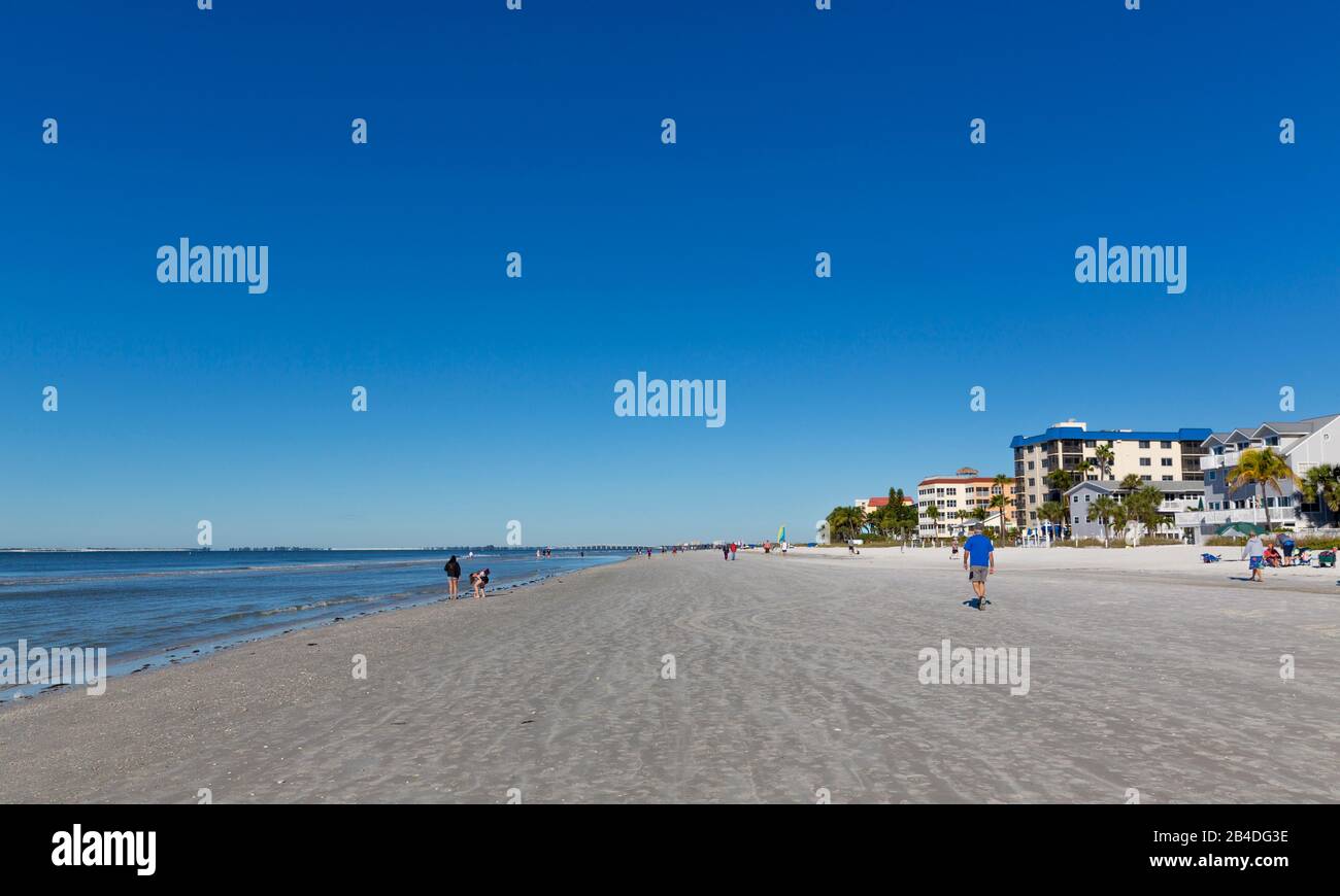 Strand, Fort Myers, Floride, États-Unis, Nordamerika Banque D'Images