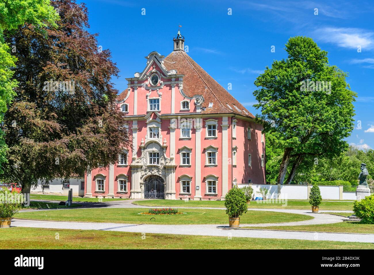 Allemagne, Bade-Wurtemberg, Bodensee, Salem, Schloss Salem, Unteres Tor Banque D'Images