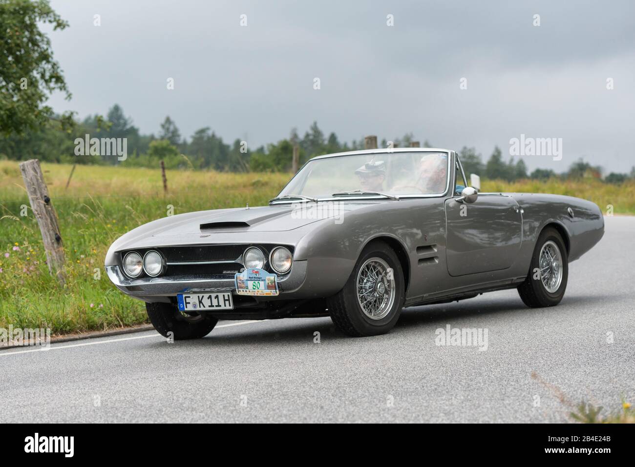 Bad König, Hesse, Allemagne, Ghia 450 SS, construit en 1967, 4,5 litres V (Motorbeim Klassikerfestival. Conçu Par Giorgetto Giugiaro. Banque D'Images