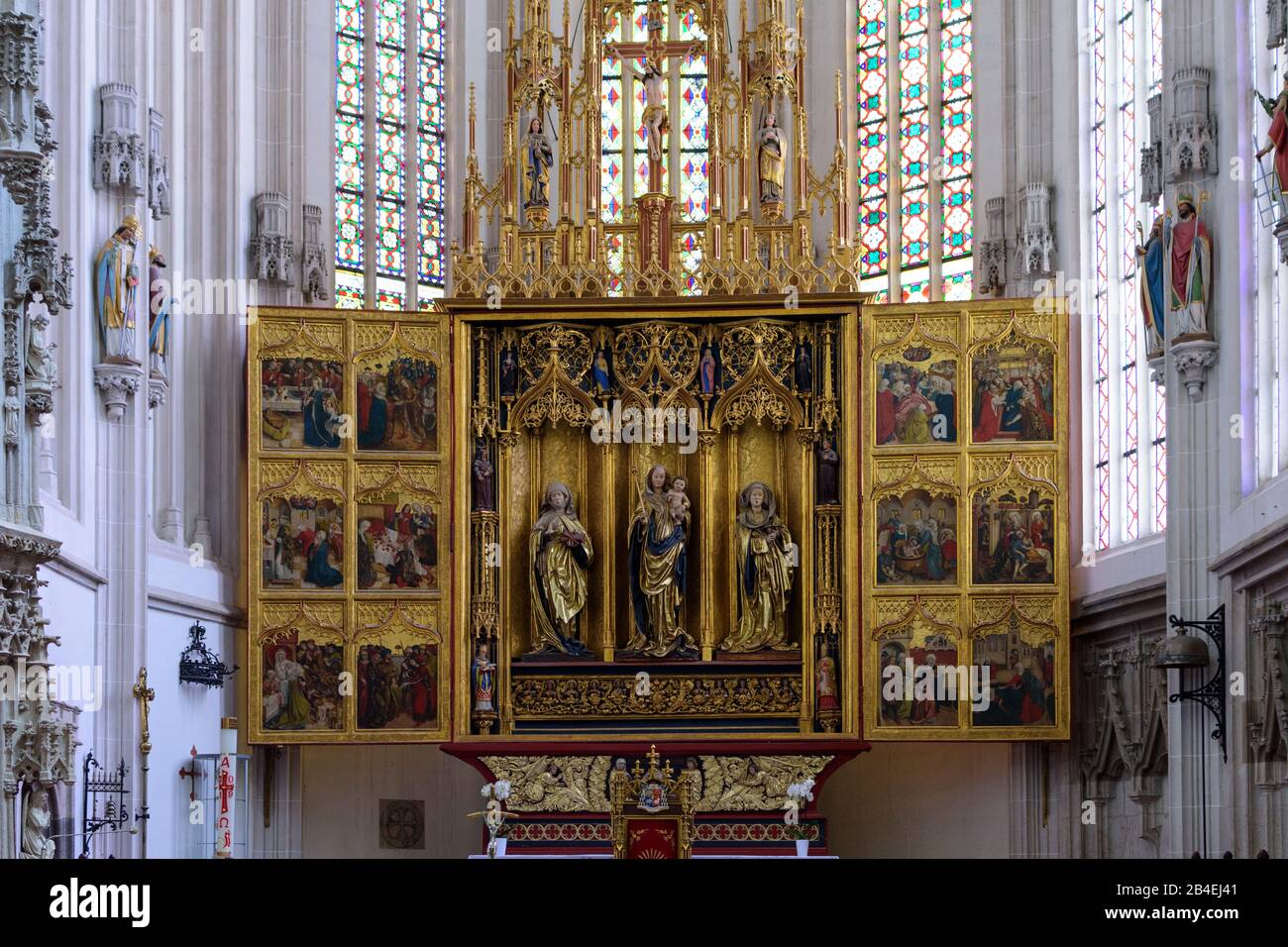 Slovaquie, Kosice (Kaschau), Cathédrale Saint-Elisabeth Banque D'Images