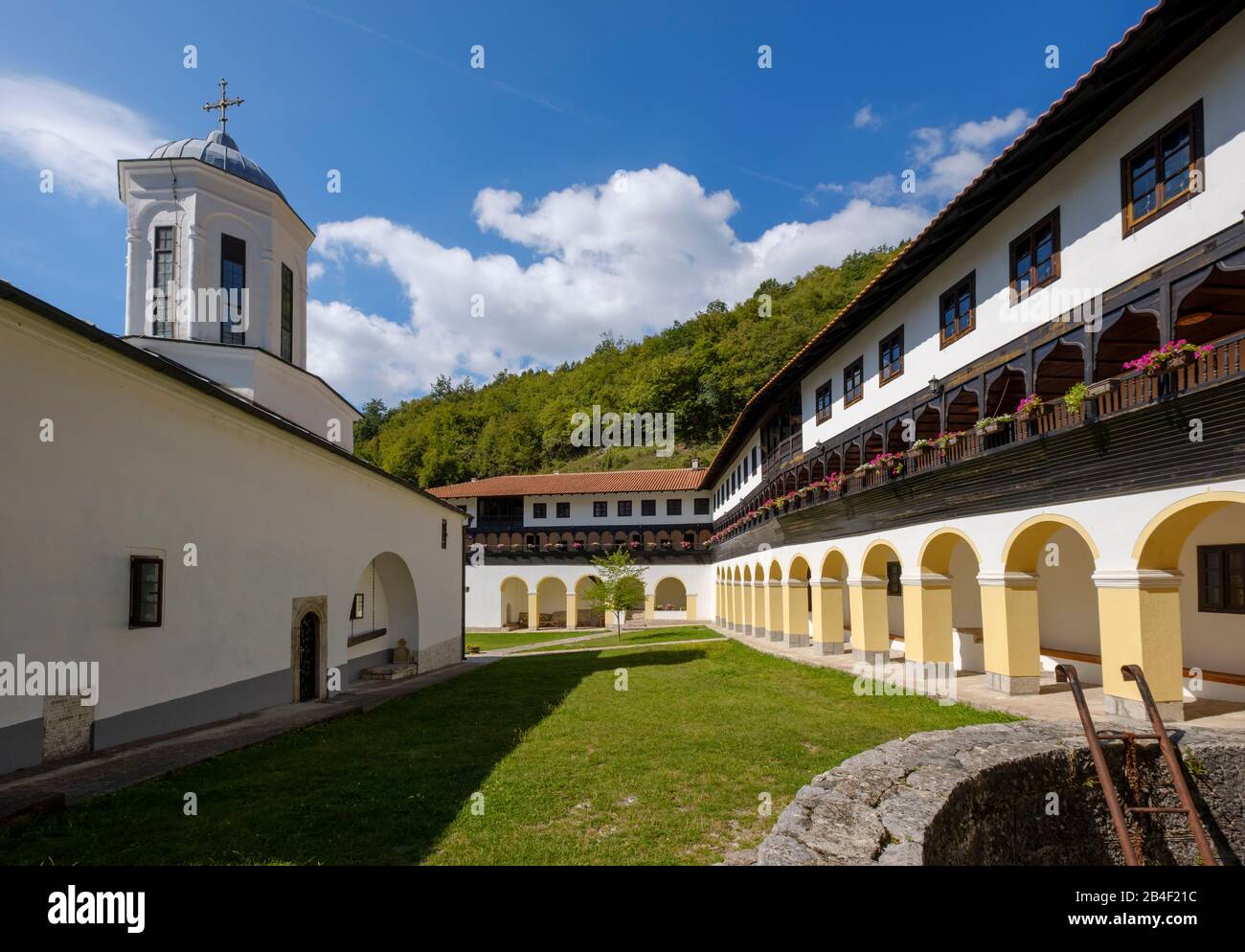 Monastère De La Sainte Trinité, Manastir Sveta Trojica, Pljevlja, Pljevlja, Monténégro Banque D'Images