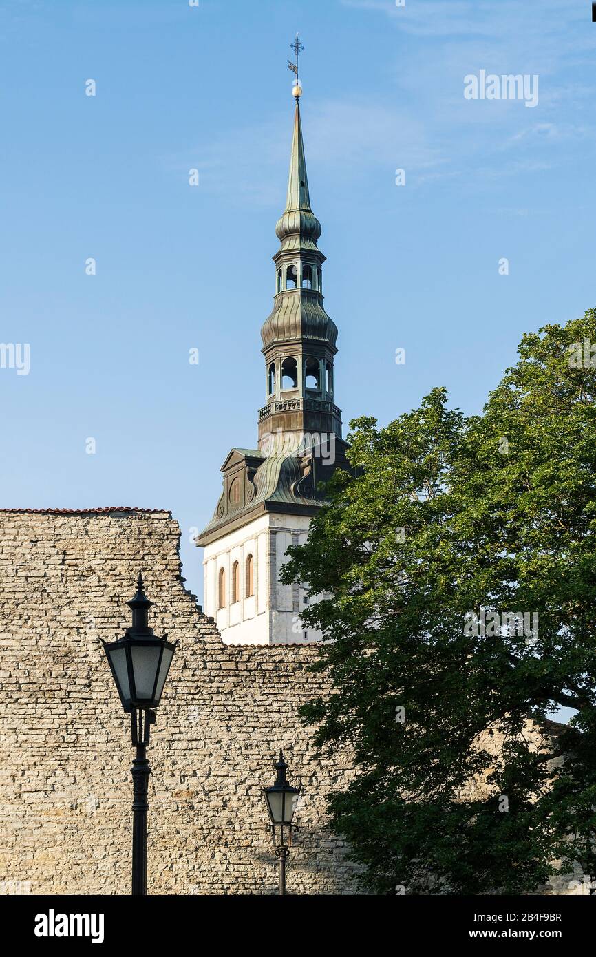 Estland, Tallinn, Niguliste Kirik, Nikolaikirche Banque D'Images