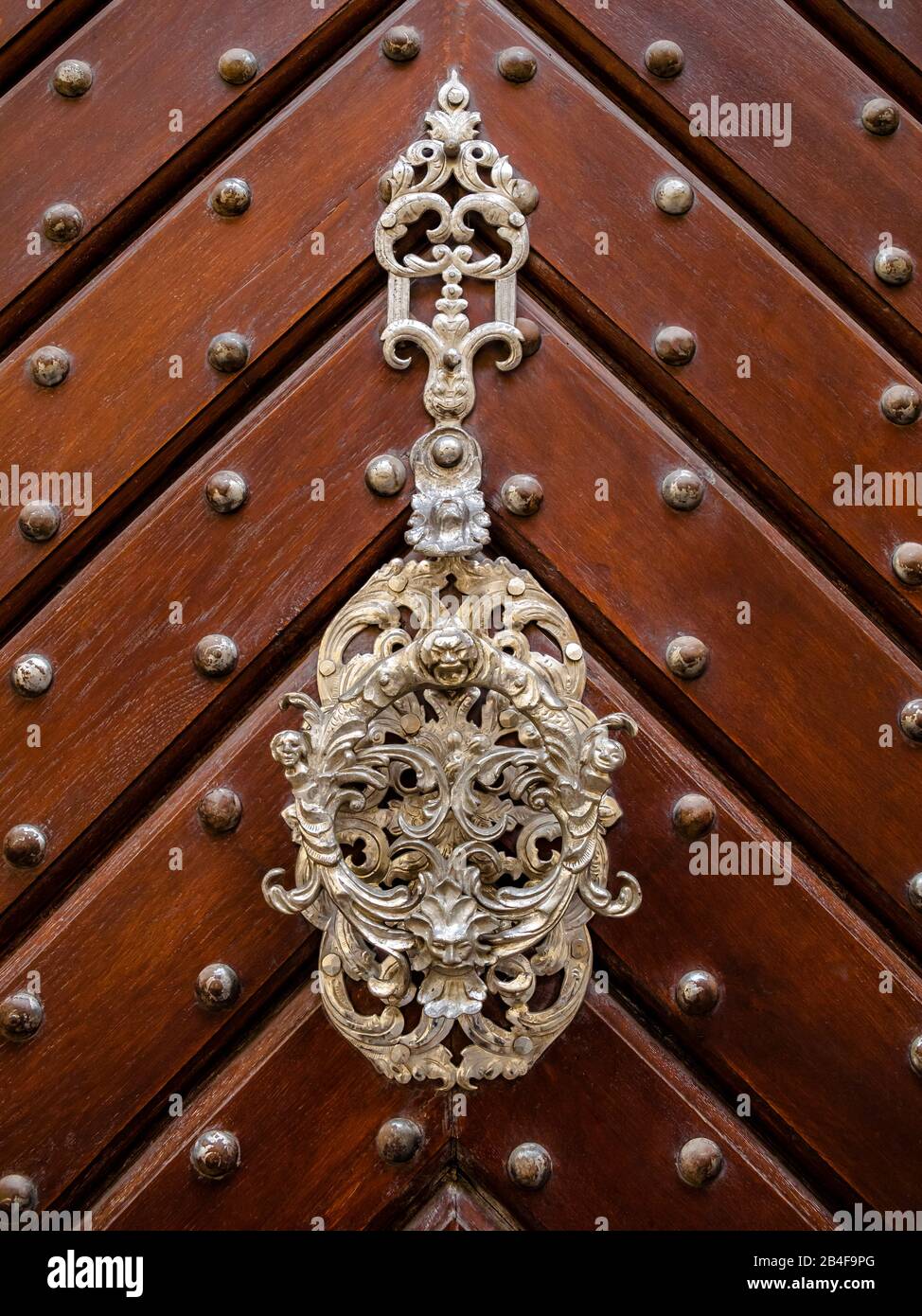 Porte-Couteau. Prague. Tchéquie. Banque D'Images