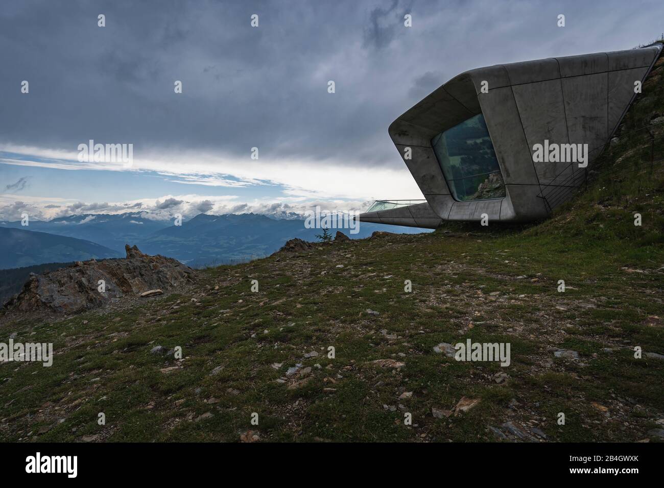 Mmm Corones, Messner Mountain Museum, Plan De Corones, Local History Museum, Dolomites, Tyrol Du Sud, Italie, Europe Banque D'Images