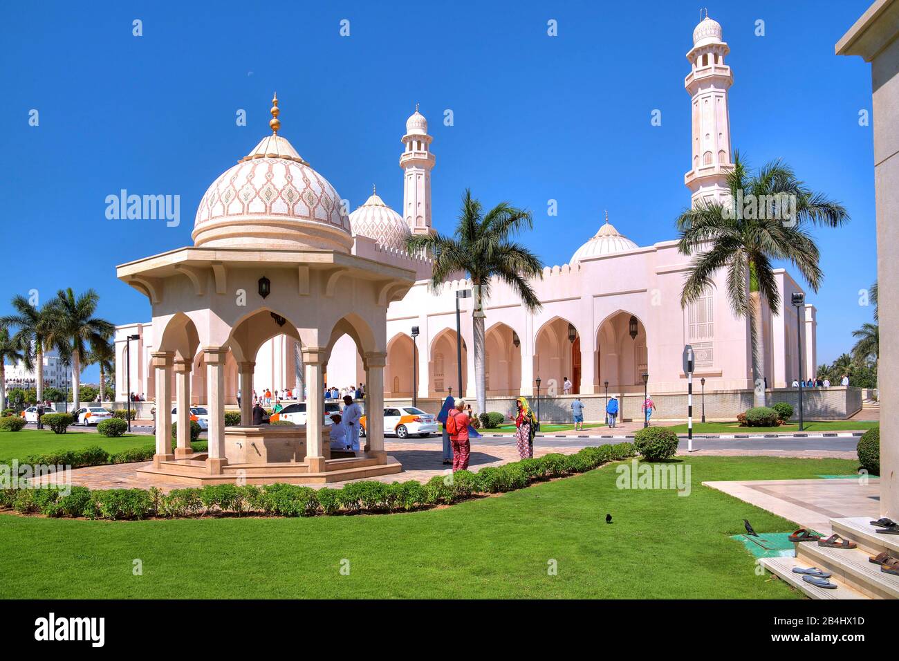 Mosquée Du Sultan Qaboos, Salalah, Mer D'Arabie, Oman Banque D'Images