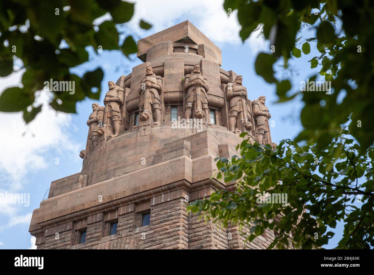 Leipzig, Allemagne, 06.20.2016/ le Monument à la bataille des nations Banque D'Images