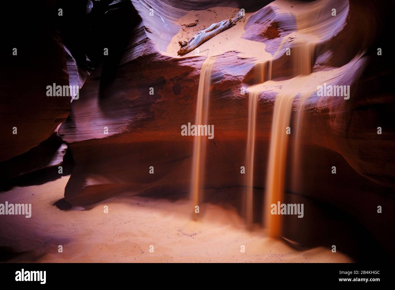 États-Unis, États-Unis D'Amérique, Utah, Page, Upper Antelope Canyon, Banque D'Images