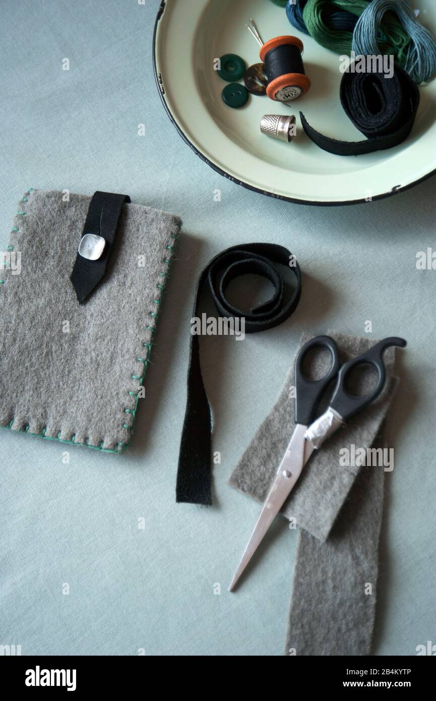 Étui pour téléphone portable Banque D'Images