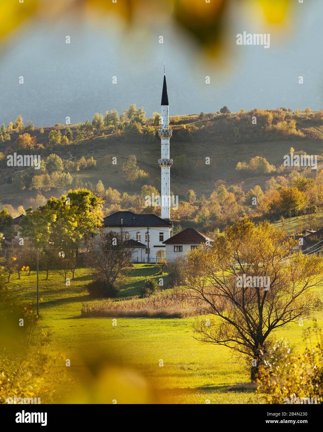 Mosquée de Bihac, Bosnie et Herzégovine Banque D'Images