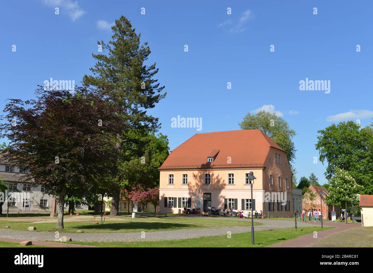 Kloster Lehnin, Amtshaus, Brandebourg, Allemagne Banque D'Images