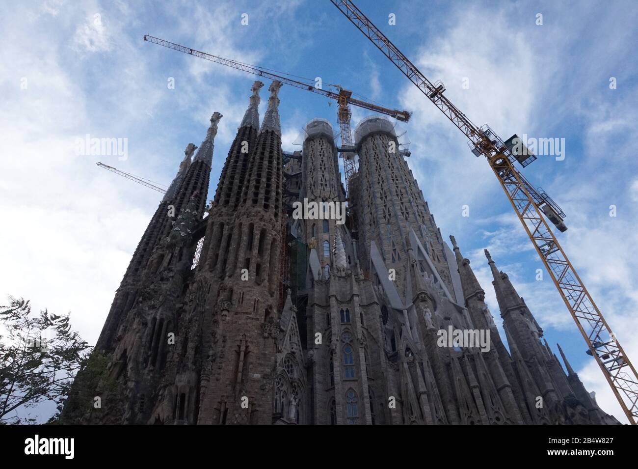 Sagrada Familia, Barcelone, Espagne Banque D'Images