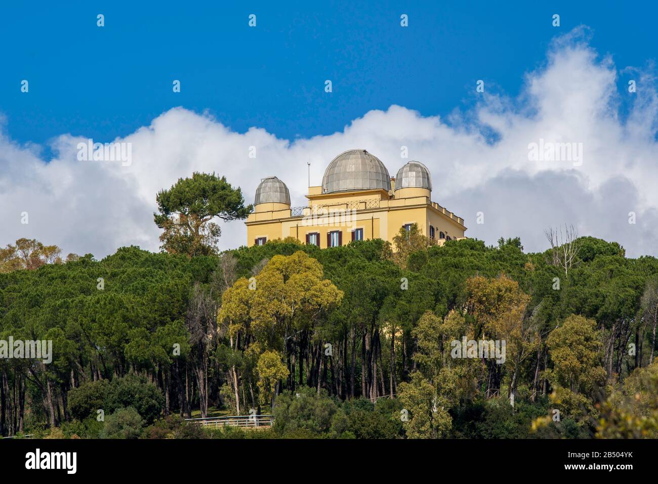 L'observatoire de Monte Mario Banque D'Images