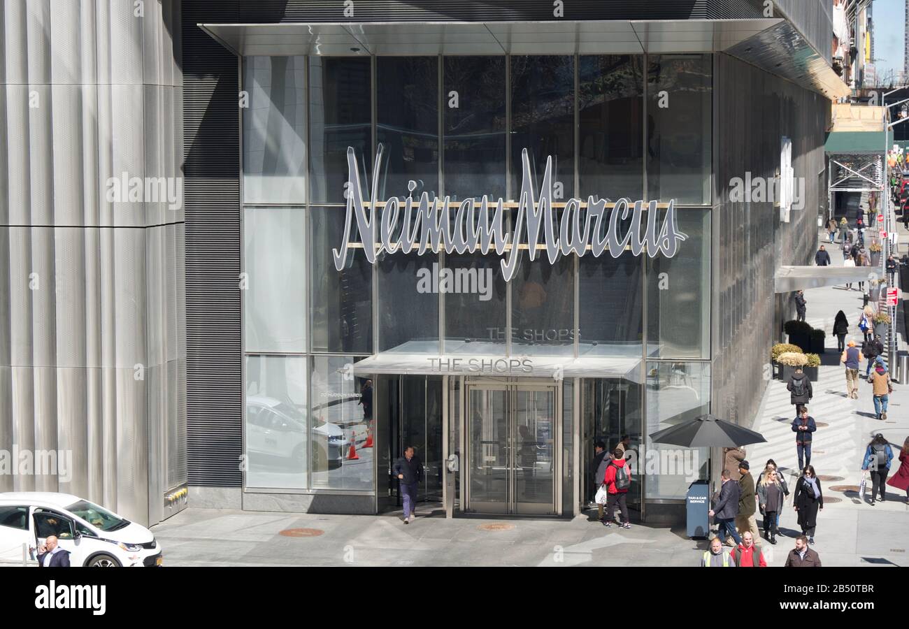 Neiman Marcus Nyc Hudson Yards Banque D'Images