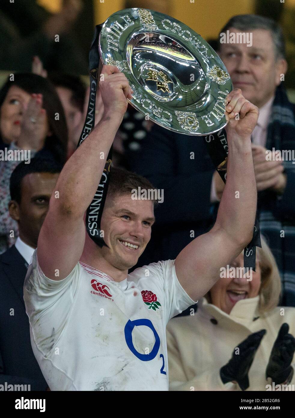 Londres, Royaume-Uni. 7 mars 2020. Rugby Union Guinness Six Nations Championship, Angleterre Contre Pays De Galles, Twickenham, 2020, 07/03/2020 De L'Angleterre Et Du Pays De Galles Crédit: Paul Harding/Alay Live News Banque D'Images