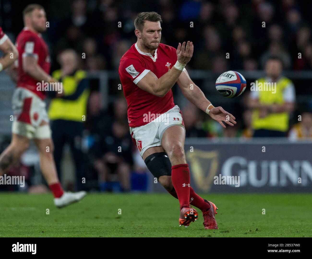 Londres, Royaume-Uni. 7 mars 2020. Rugby Union Guinness Six Nations Championship, Angleterre Contre Pays De Galles, Twickenham, 2020, 07/03/2020 Dan Biggar Of Wales Credit: Paul Harding/Alay Live News Banque D'Images