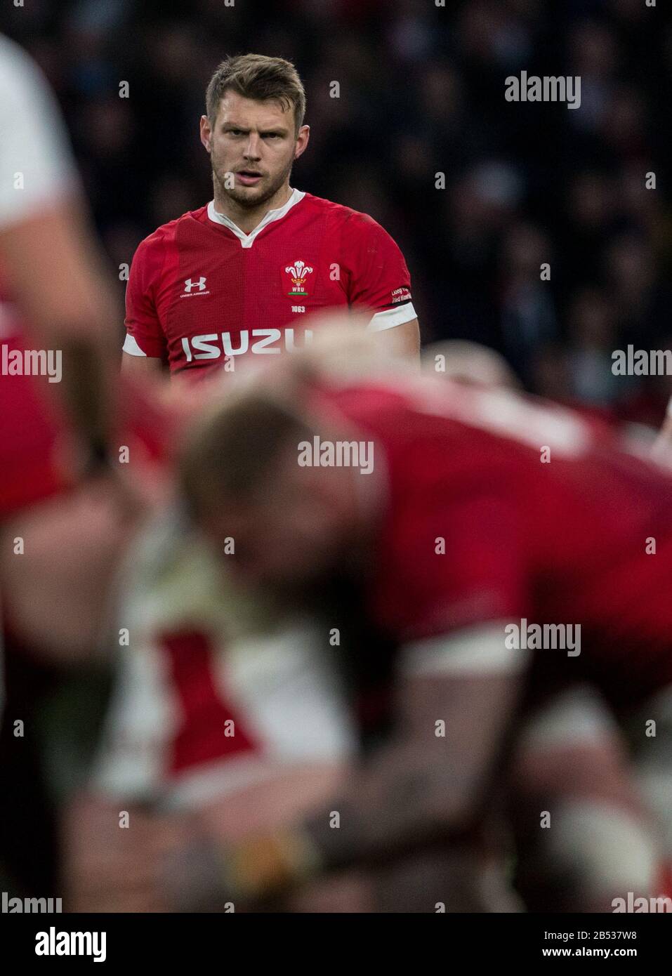 Londres, Royaume-Uni. 7 mars 2020. Rugby Union Guinness Six Nations Championship, Angleterre Contre Pays De Galles, Twickenham, 2020, 07/03/2020 Dan Biggar Of Wales Credit: Paul Harding/Alay Live News Banque D'Images