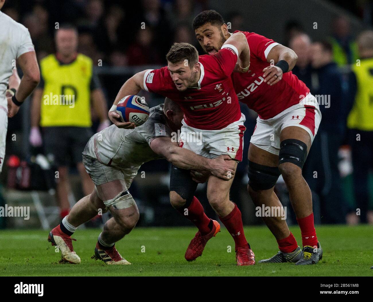 Londres, Royaume-Uni. 7 Mars 2020, Rugby Union Guinness Six Nations Championship, Angleterre Contre Pays De Galles, Twickenham, 2020, 07/03/2020 Dan Biggar Of Wales Credit:Paul Harding/Alay Live News Banque D'Images
