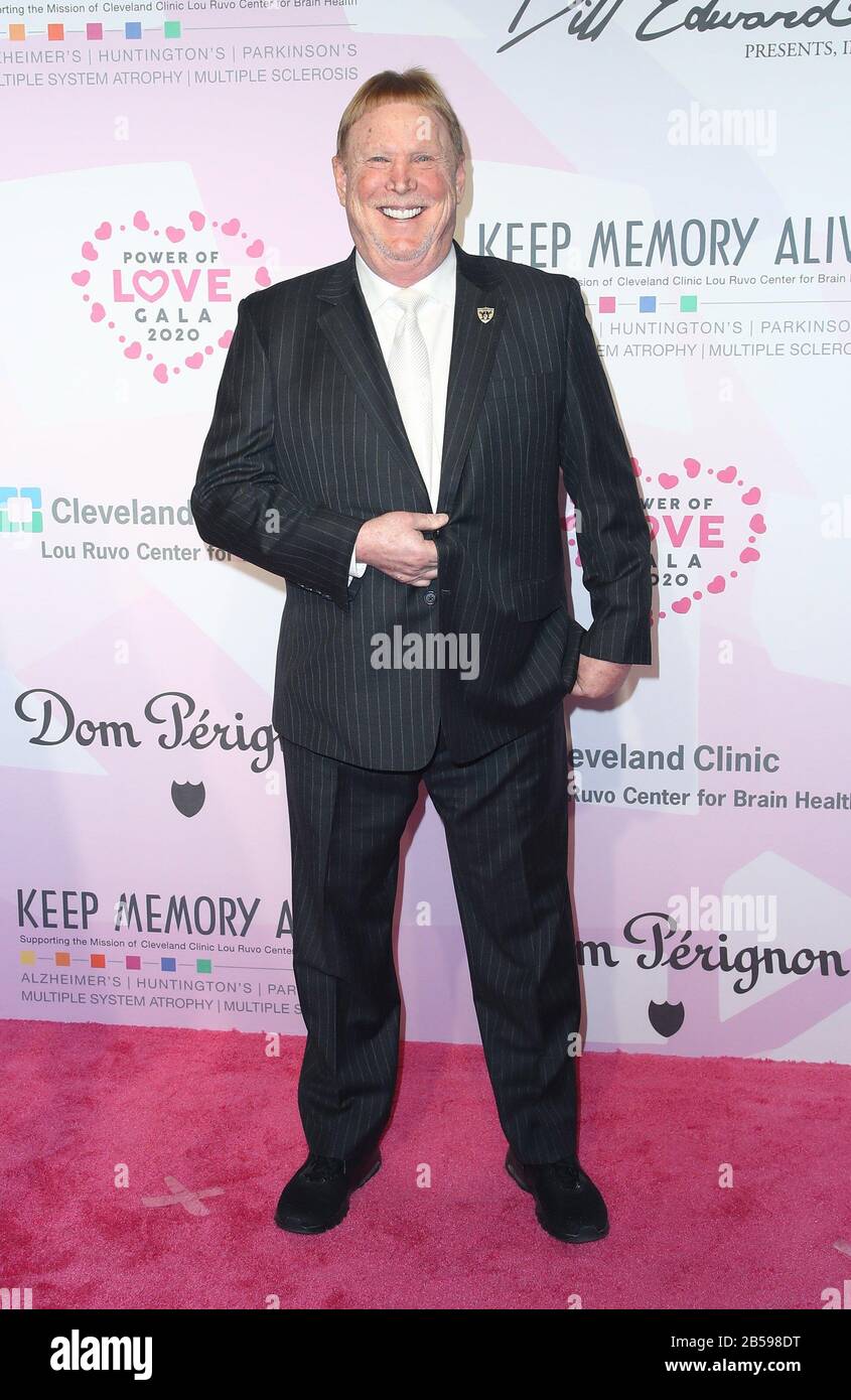 Las Vegas, NV, États-Unis. 7 mars 2020. Mark Davis aux arrivées de Keep Memory Alive célèbre le 24ème Gala annuel du pouvoir d'amour, MGM Grand Garden Arena, Las Vegas, NV le 7 mars 2020. Crédit: Mora/Everett Collection/Alay Live News Banque D'Images