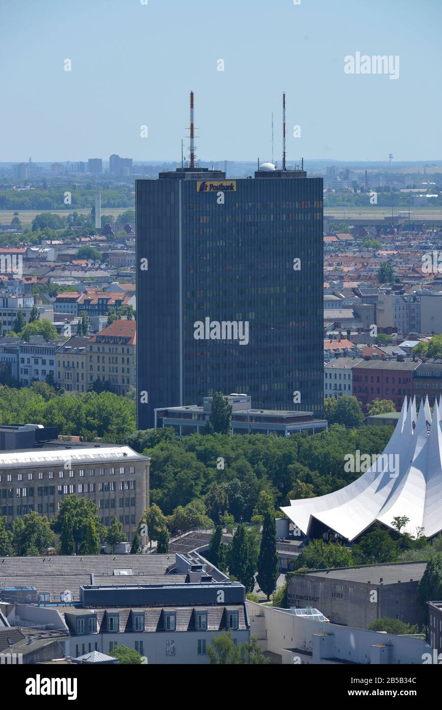 Postbank, Hallesches Ufer, Kreuzberg, Berlin, Deutschland Banque D'Images