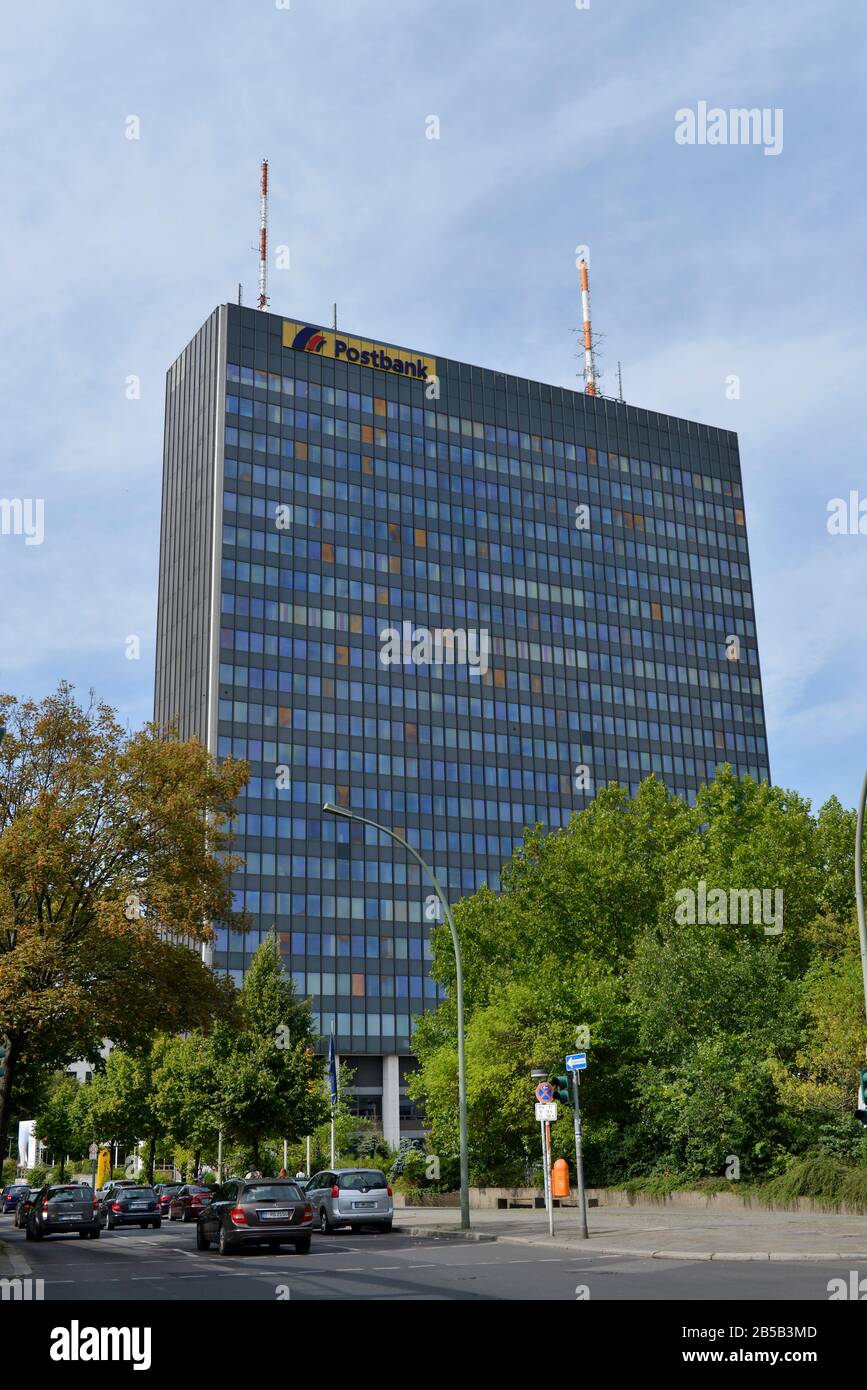 Postbank, Hallesches Ufer, Kreuzberg, Berlin, Deutschland Banque D'Images