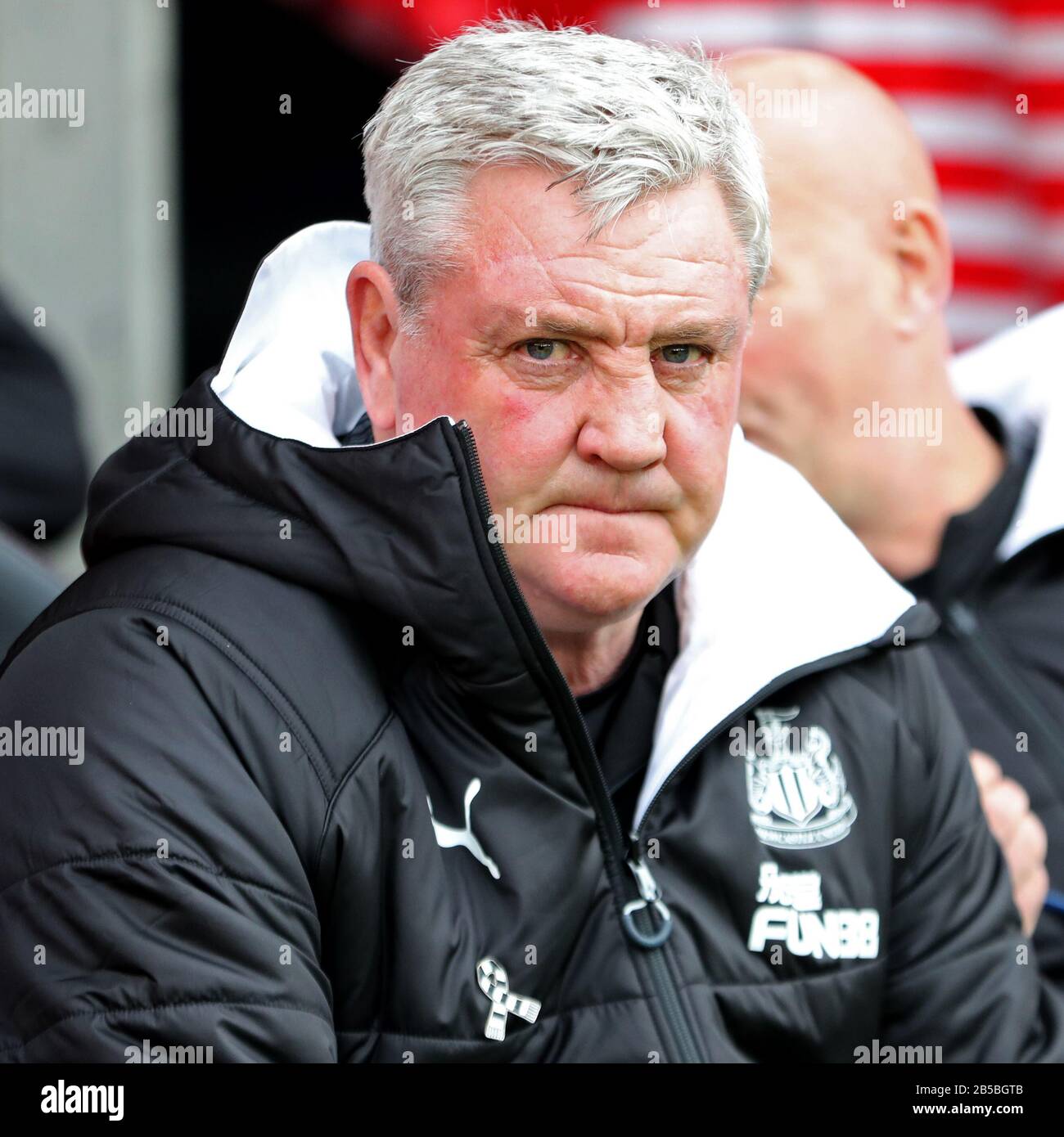 Southampton, ANGLETERRE - 7 MARS Newcastle Manager Steve Bruce lors du match de la Premier League entre Southampton et Newcastle United au stade St Mary's, Southampton le samedi 7 mars 2020. (Crédit: Jon Bromley | MI News) la photographie ne peut être utilisée qu'à des fins de rédaction de journaux et/ou de magazines, licence requise à des fins commerciales crédit: Mi News & Sport /Alay Live News Banque D'Images