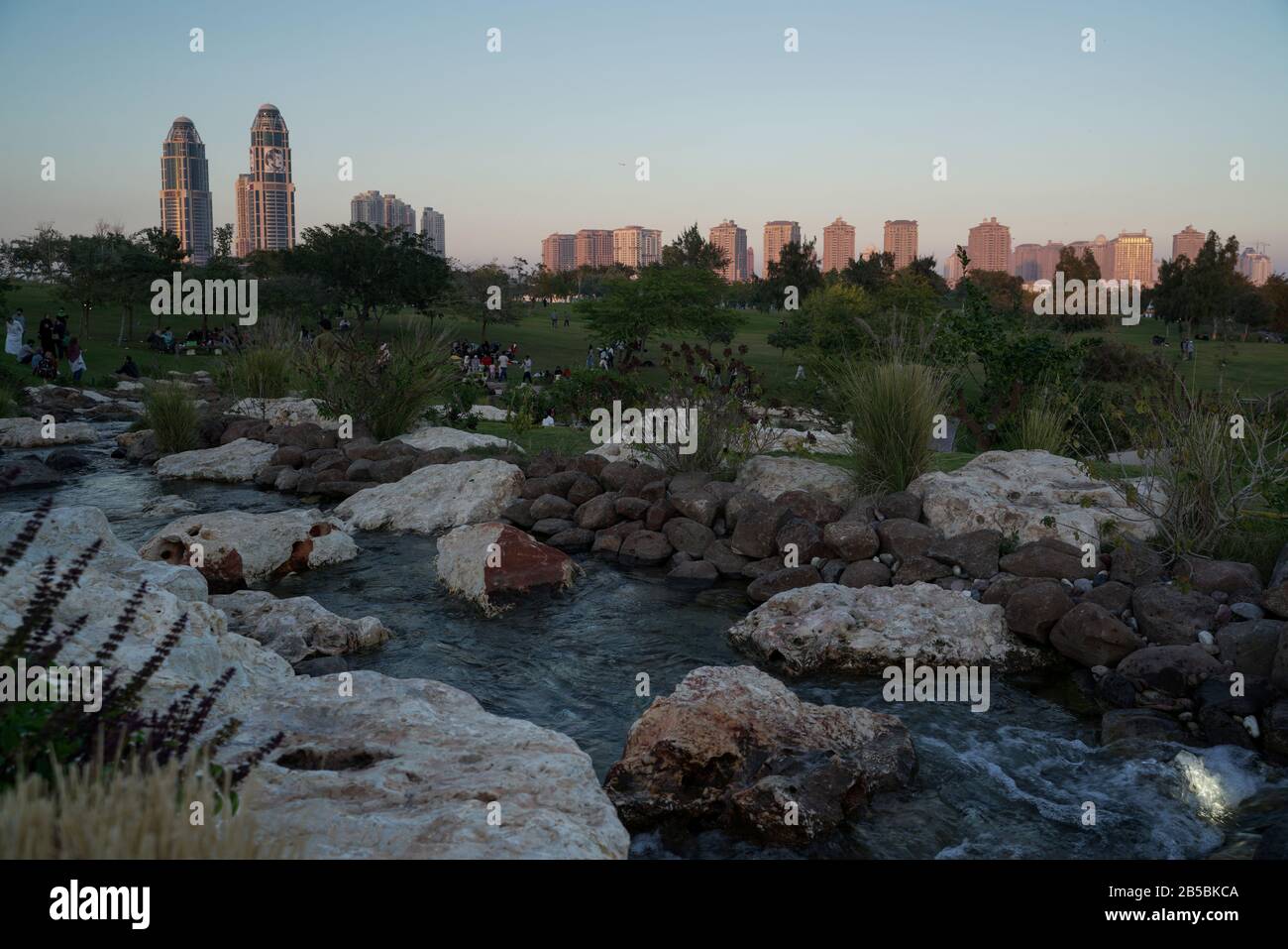 Bâtiments Du Katara Cultural Village, Doha, Qatar Banque D'Images
