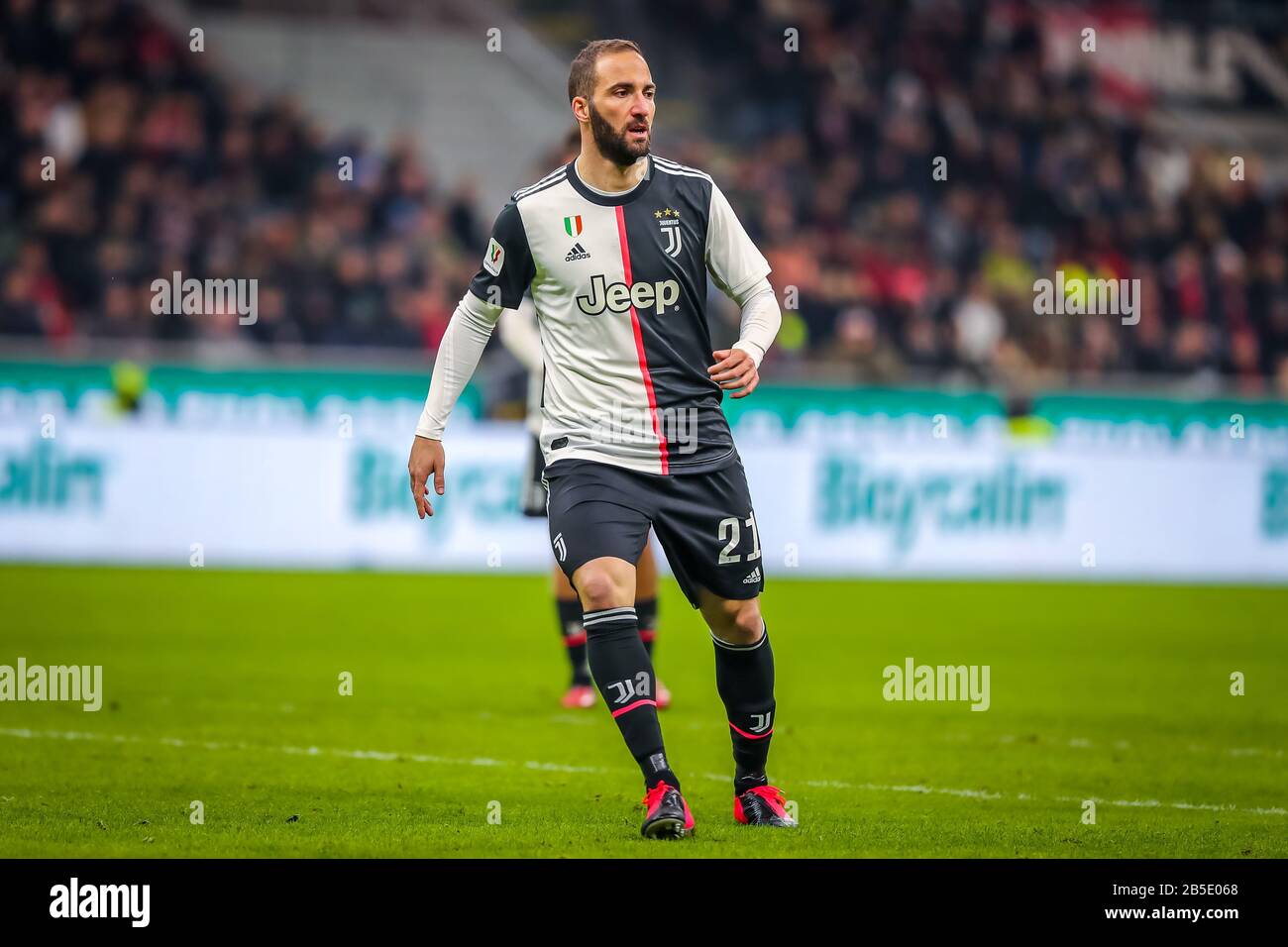 Gonzalo Higuain de Juventus pendant le football italien Serie UNE saison 2019/20 de Juventus FC - crédit photo: Fabrizio Carabelli /LM/ Banque D'Images