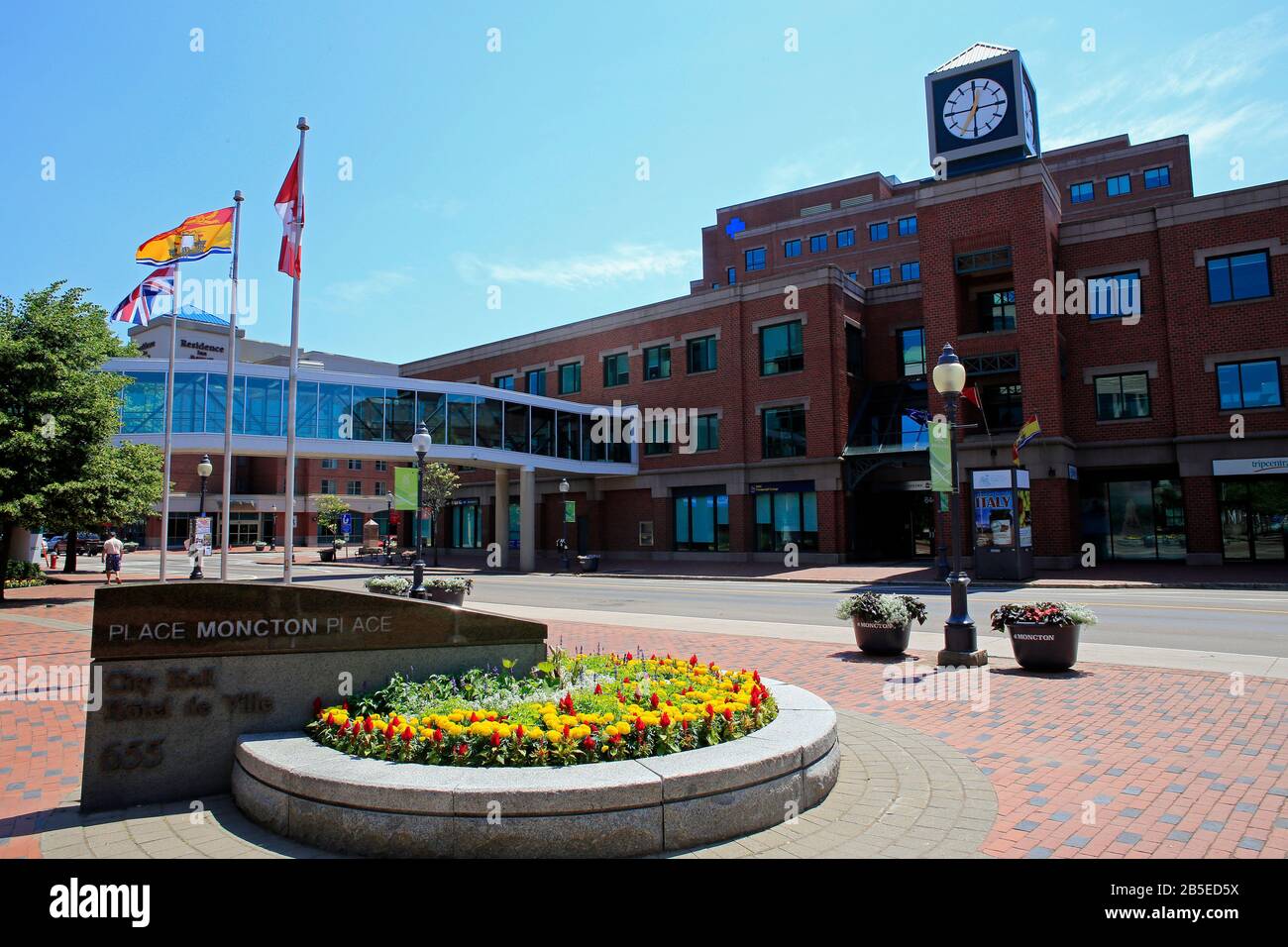 Moncton, Nouveau-Brunswick, Canada Banque D'Images