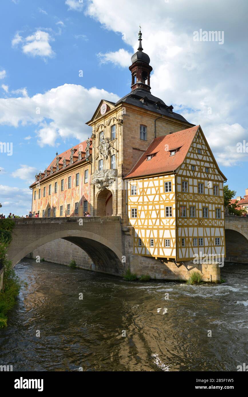 Altes Rathaus, Bamberg, Bayern, Deutschland Banque D'Images