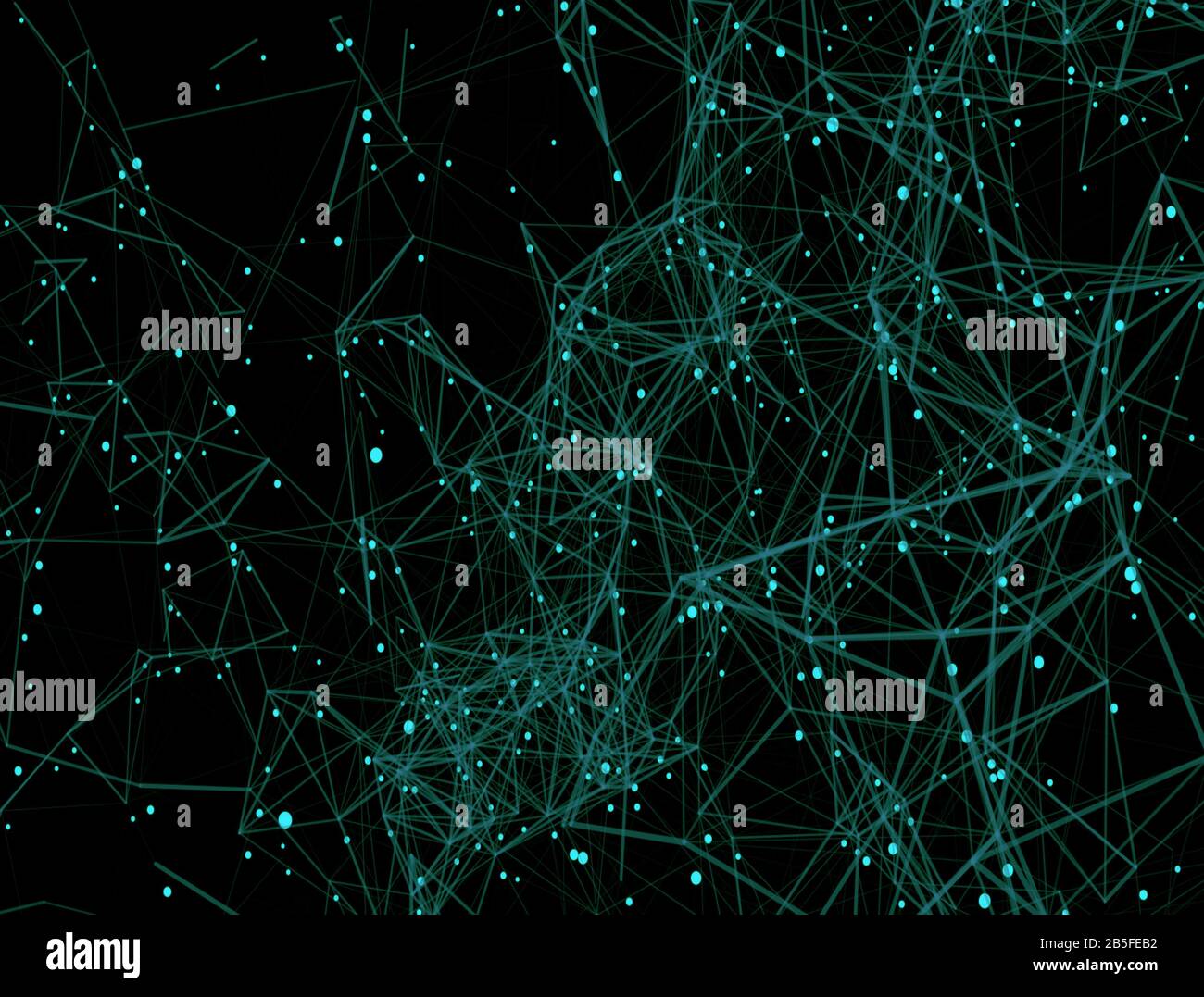 Publicité tendance d'art de ligne avec lignes abstraites sur fond sombre pour la décoration design. Forme géométrique de conception graphique. Arrière-plan abstrait graphique. Banque D'Images