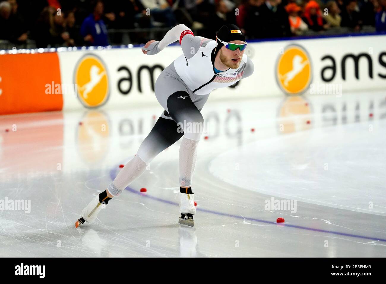 Patrick Beckert (GER) lors de la finale de la coupe du monde de l'UIP le 7 mars 2020 à Thialf à Heerenveen Pays-Bas photo par SCS/Soenar Chamod/AFLO (HOLLAND OUT) Banque D'Images