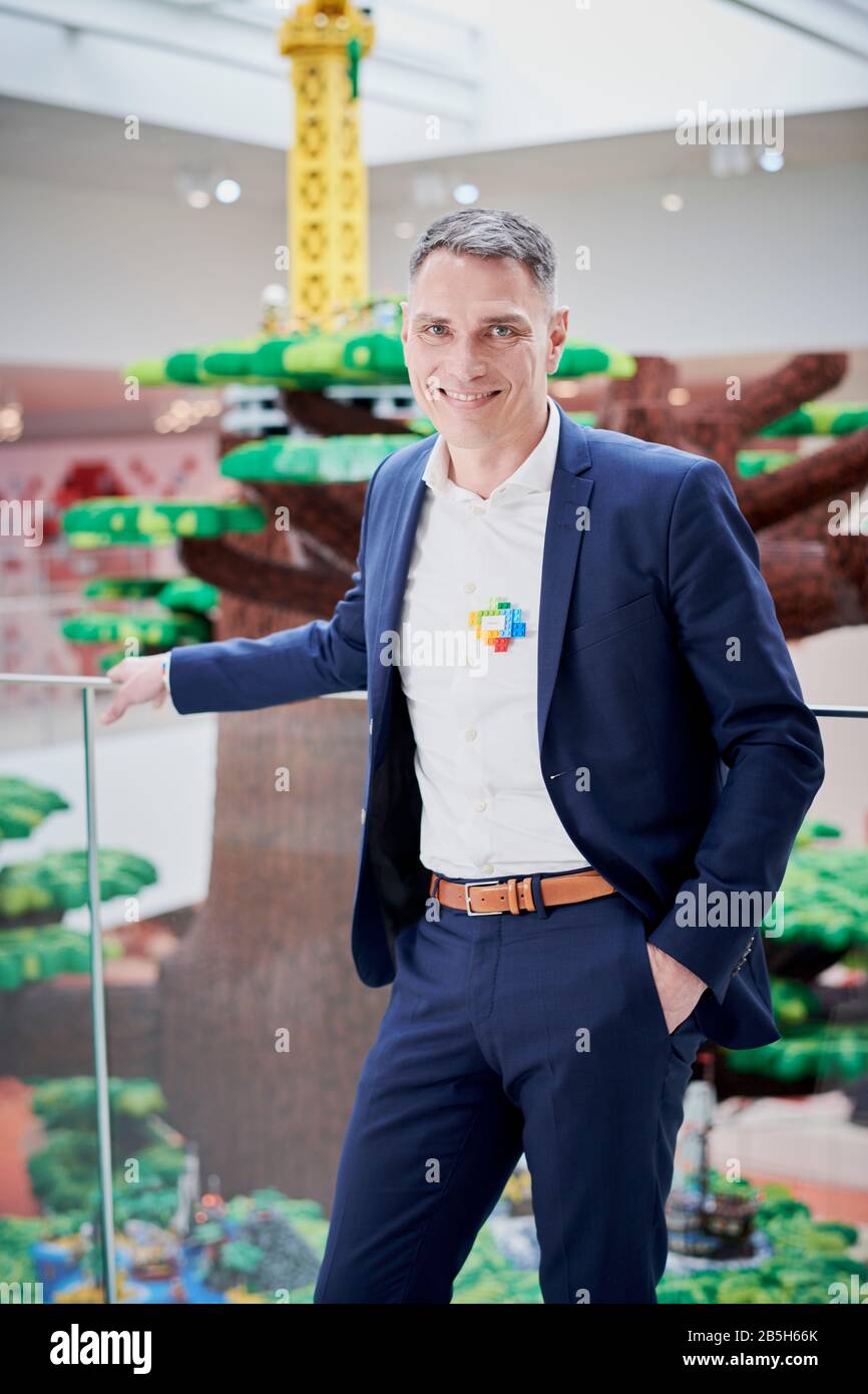 Jesper Vilstrup, Directeur général de LEGO House Banque D'Images