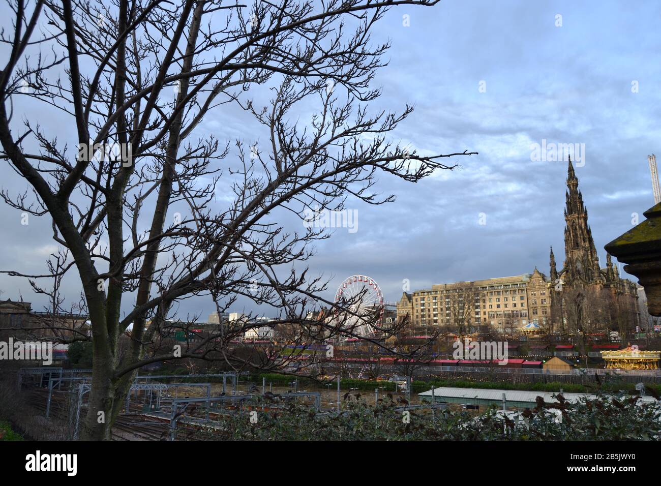 Vieille ville d'Édimbourg, Écosse Banque D'Images