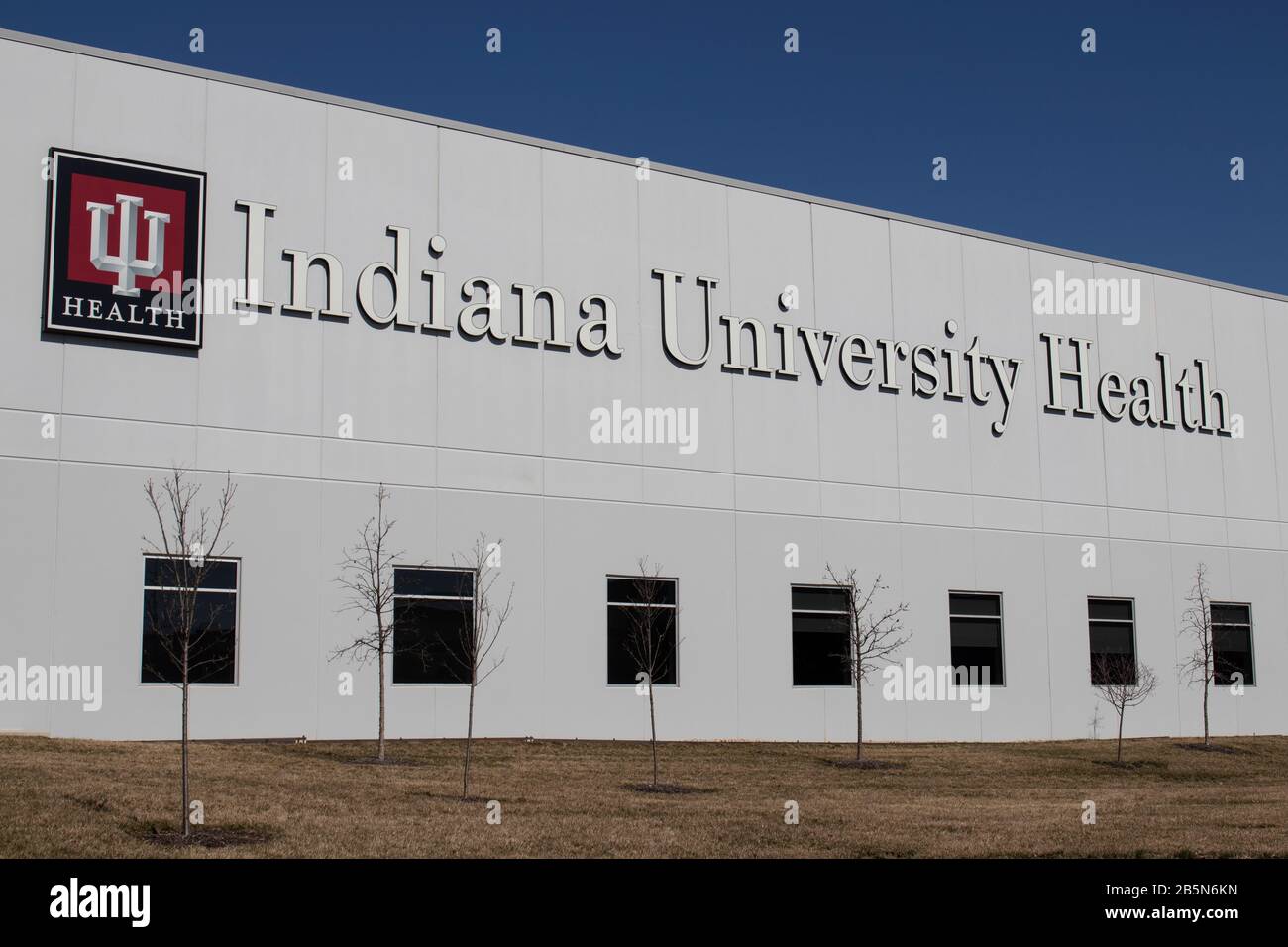 Plainfield - Circa Mars 2020: Centre De Services Intégrés De Santé De L'Université De L'Indiana. UI Health est le système de santé le plus vaste et le plus complet Banque D'Images
