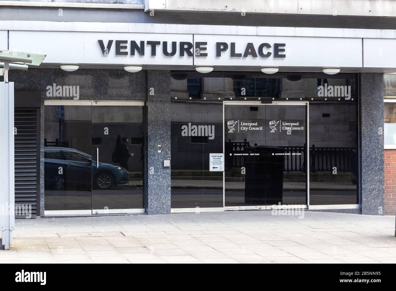 Venture Place, Bureaux Du Conseil Municipal De Liverpool, Sir Thomas Street, Liverpool Banque D'Images