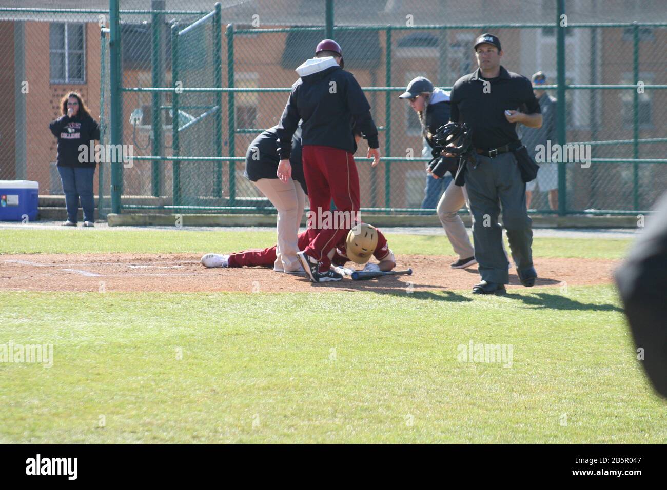 Wash U contre Coe College Banque D'Images