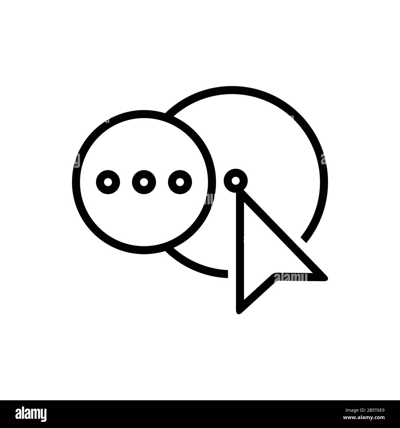 Icône de l'outil graphique Illustration de Vecteur